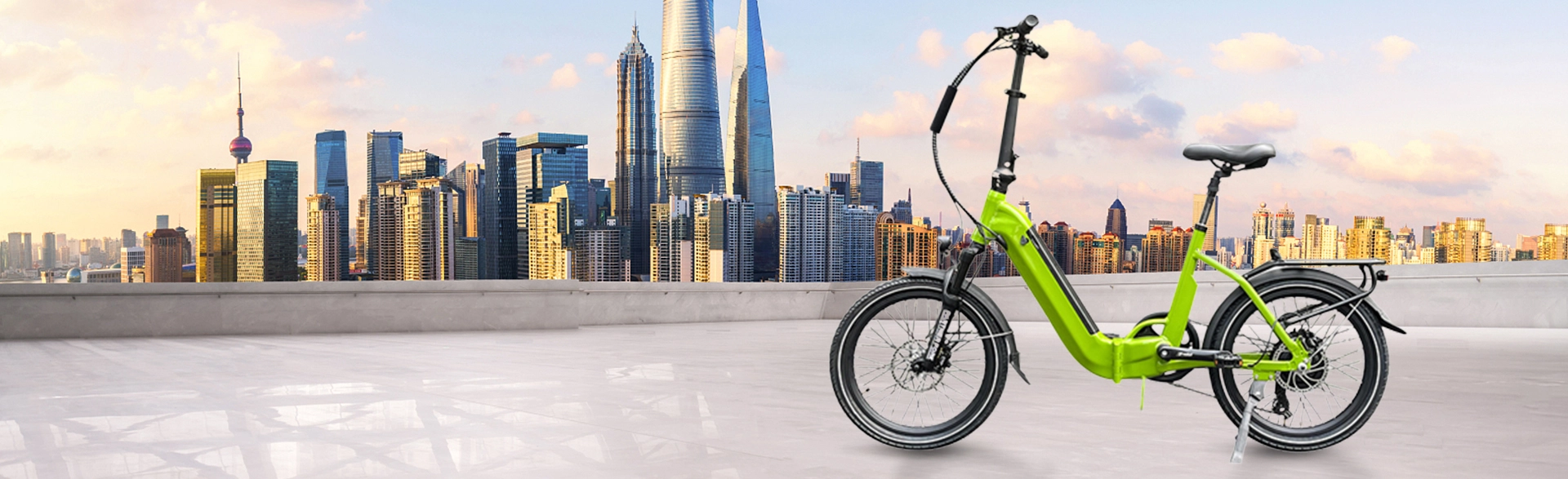 48V Mini Electric Bike with Fine Tires