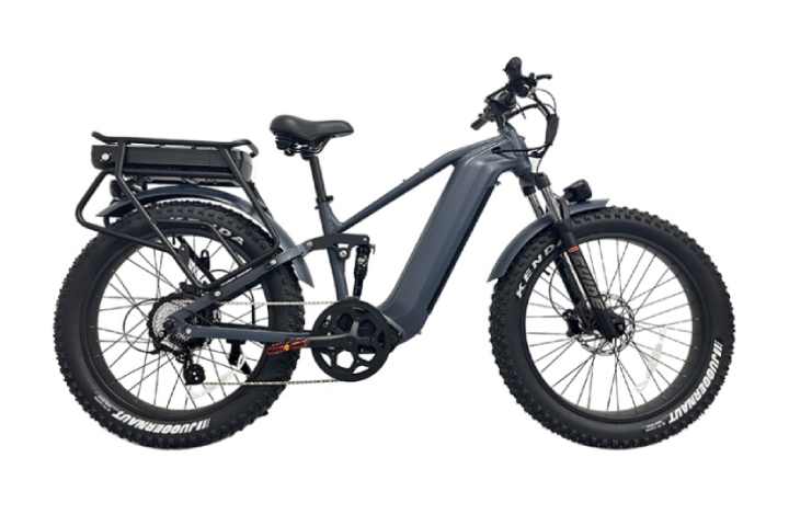 62V 1500W Electric Moped Fat Bike