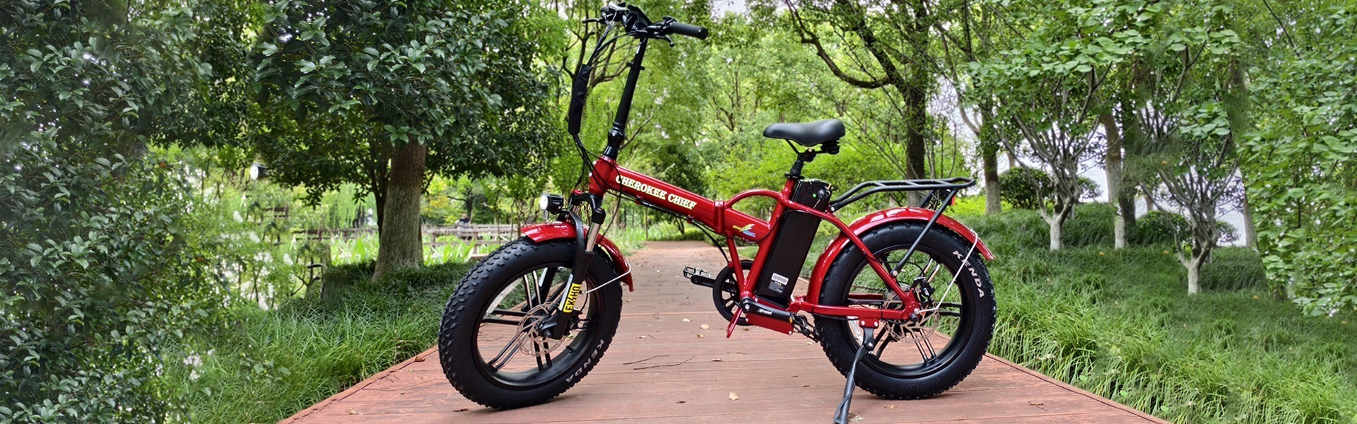Electric Folding Bike with Fat Tires - Foldable & Convenient