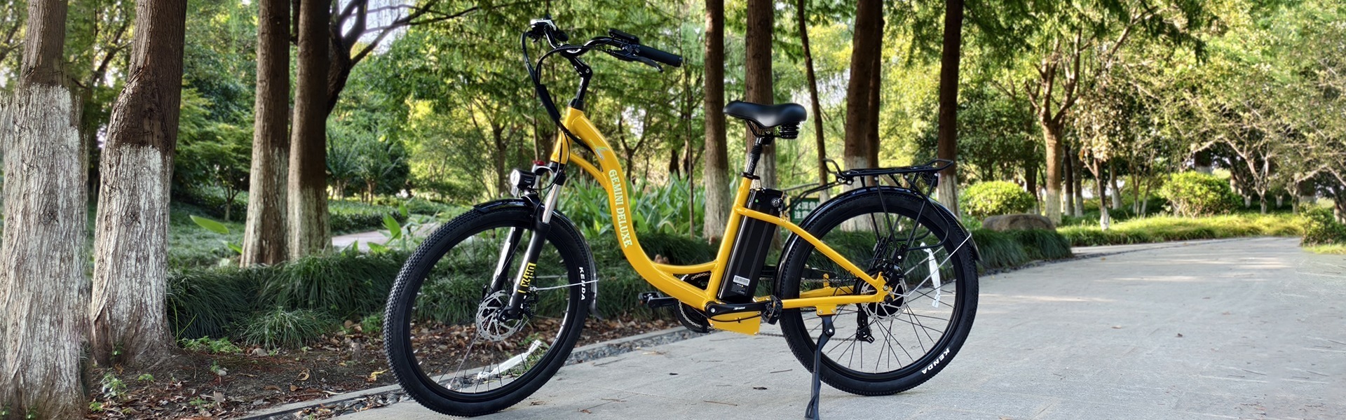 Urban Ebike: Step-Thru Electric Bike for City Riding