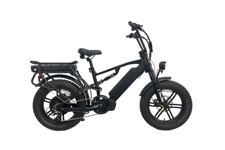 2000W Electric Moped Bike - 20 Inch Fat Tire for Adults