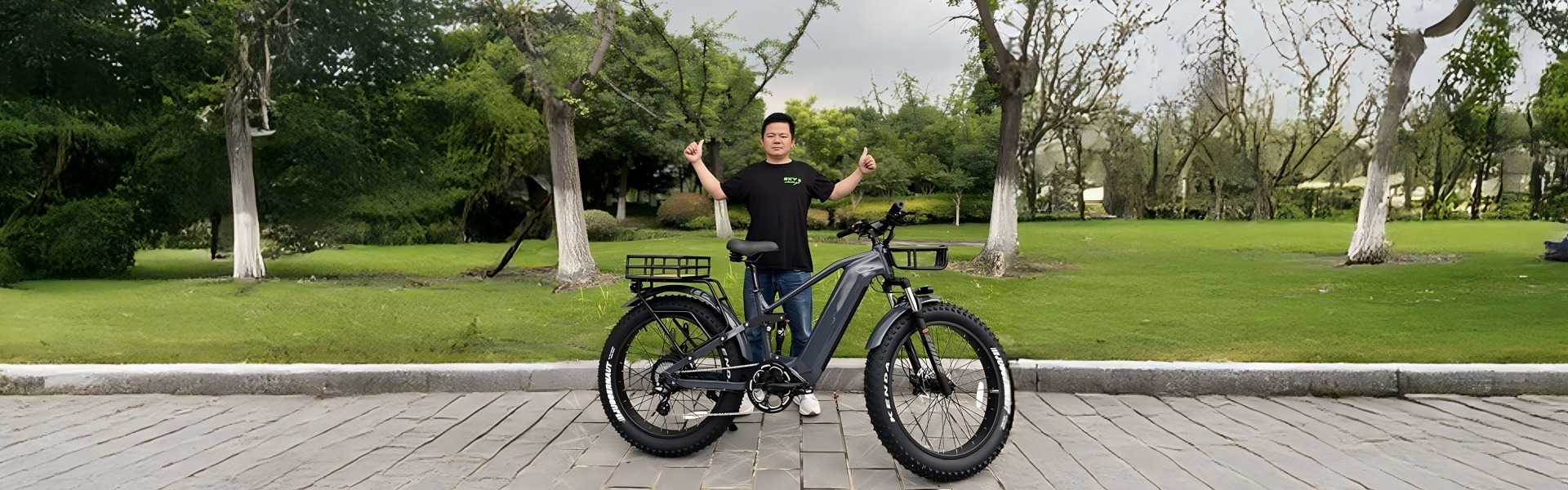62V 1500W Electric Fat Bike - Ebike Motorcycle Power