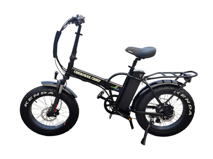 Electric Folding Bike with Fat Tires - Foldable & Convenient