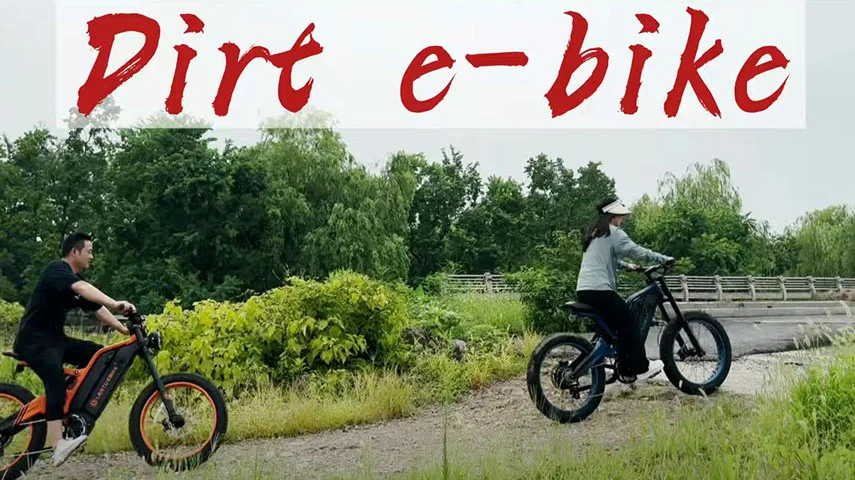Lantu Ebike Dirt eBike Specifications & First Ride